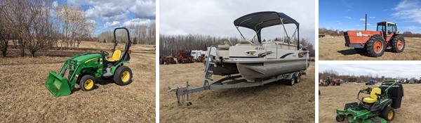 Unreserved Online Timed Farm Equipment Auction for the Estate of Gerald McGinnis